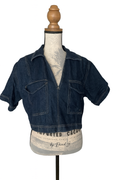 Haut en jeans Zara