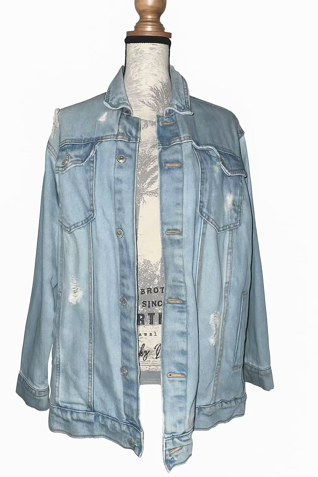 Veste en jeans Kiabi